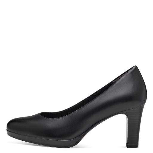 TAMARIS sarkas fekete pumps