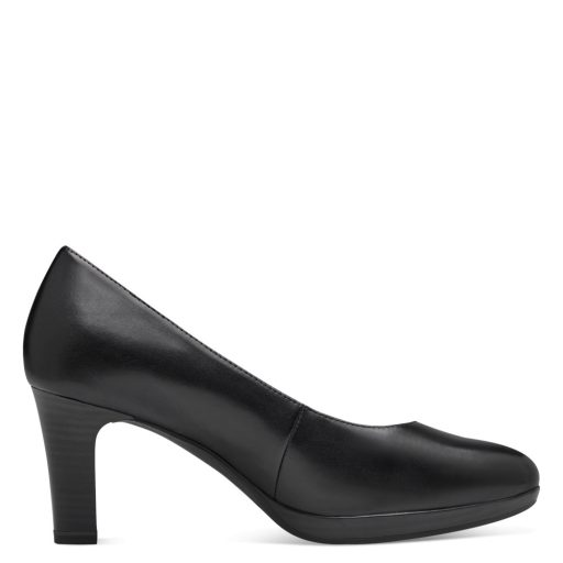 TAMARIS sarkas fekete pumps