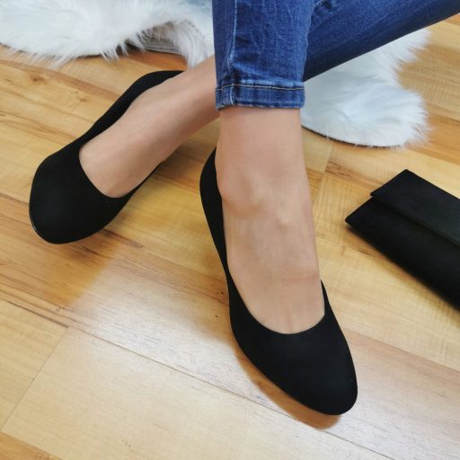 TAMARIS fekete pumps