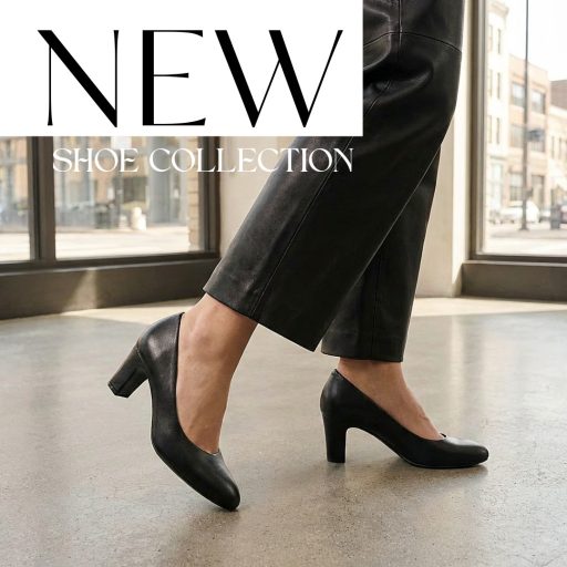 TAMARIS kis sarkas fekete pumps