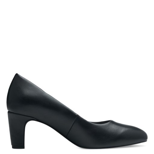 TAMARIS kis sarkas fekete pumps