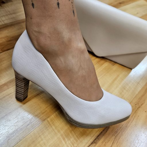 TAMARIS platform talpas bézs pumps 