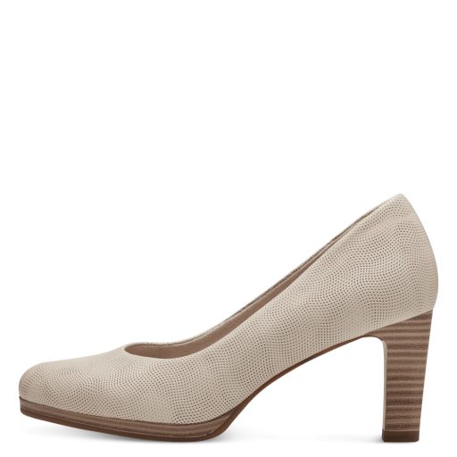 TAMARIS platform talpas bézs pumps 