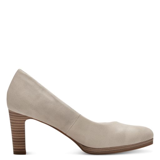 TAMARIS platform talpas bézs pumps 