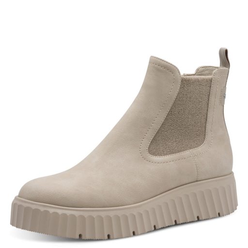 TAMARIS ESSENTIALS vastag talpú világos bakancs 