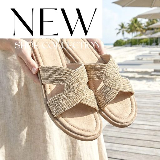 TAMARIS strasszköves extra sand papucs 