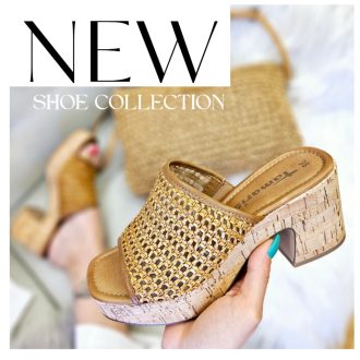 TAMARIS platform talpas extravagáns cognac papucs 