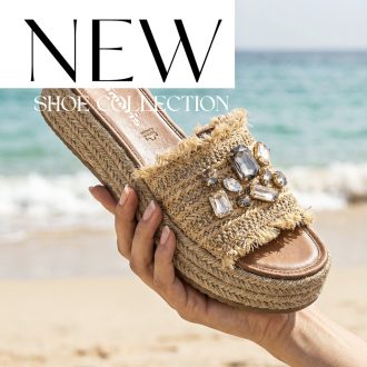   TAMARIS vastag platform talpas fonott pántos strasszköves bézs papucs 