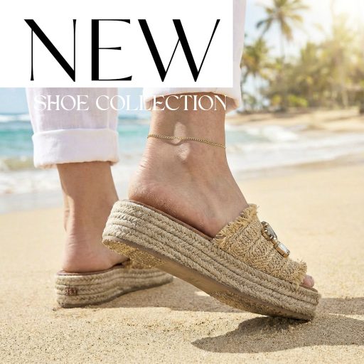 TAMARIS vastag platform talpas fonott pántos strasszköves bézs papucs 