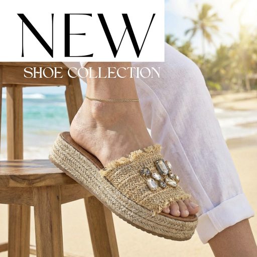 TAMARIS vastag platform talpas fonott pántos strasszköves bézs papucs 