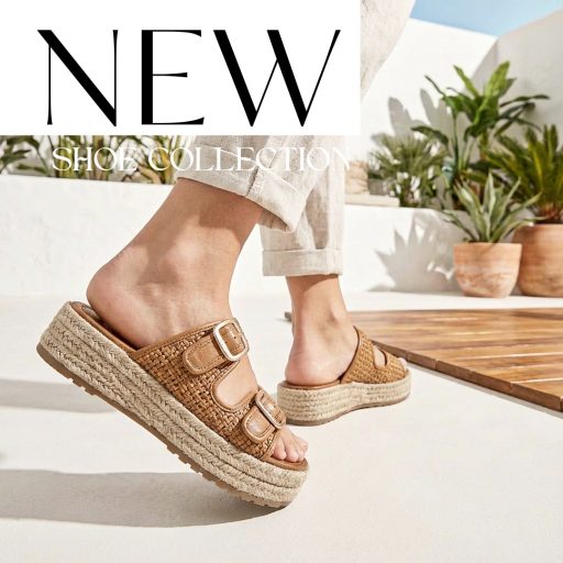 TAMARIS vastag platform talpas 2 pántos vagány cognac papucs 