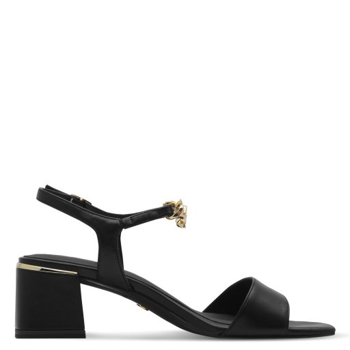 TAMARIS kis sarkas láncos extra fekete szandál