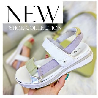TAMARIS emelt talpú multicolor pántos kényelmi szandál