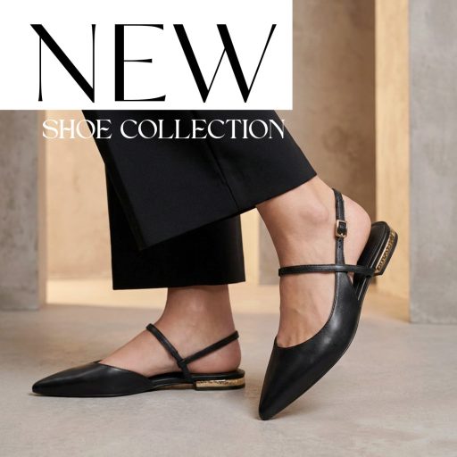 TAMARIS extra csini fekete sling 