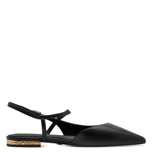 TAMARIS extra csini fekete sling 