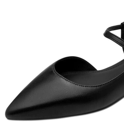 TAMARIS extra csini fekete sling 