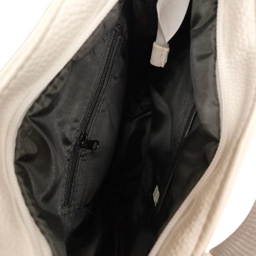 Zellia kézi,- váll- és oldaltáska fehér