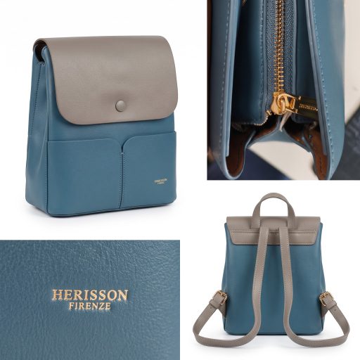 HERISSON hátitáska blue 