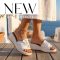 TUTTO BENE SCARPE platform talpas fehér bőr papucs 