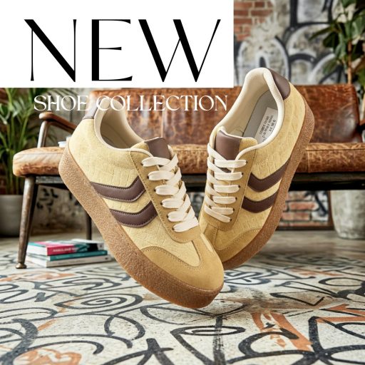 WEI vastag platform talpas sárga sneaker 