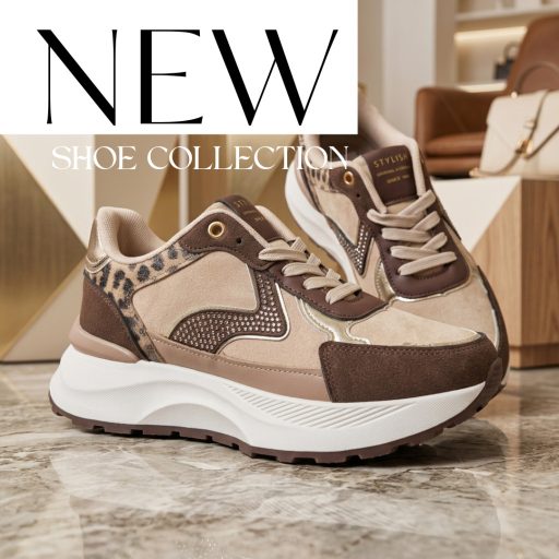 WEI platform talpas vagány bézs sneaker 