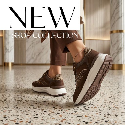 WEI platform talpas vagány barna sneaker 