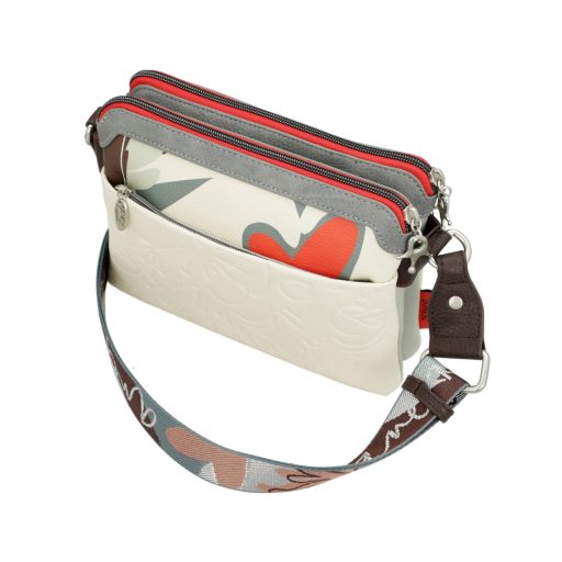 Anekke Alma kétrekeszes crossbody táska 