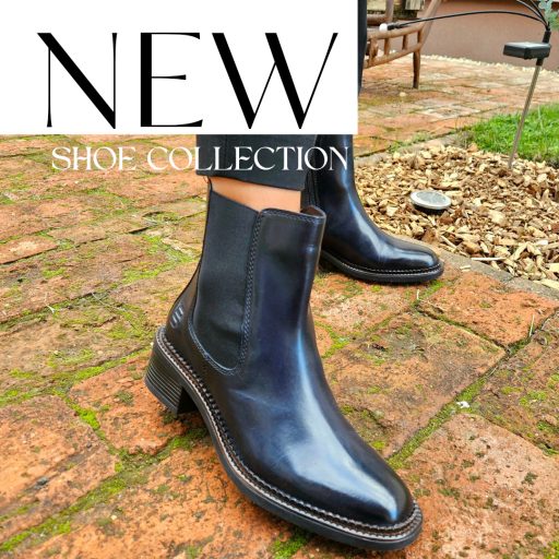 BAGATT BY BUGATTI kis sarkas sötétkék bőr chelsea