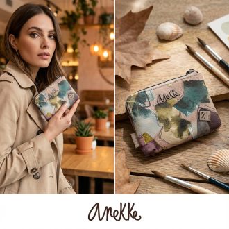 Anekke Evolution rugalmas kis RFID pénztárca 