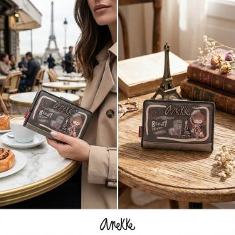 Anekke Mademoiselle közepes RFID pénztárca 