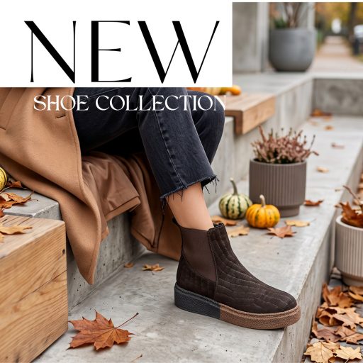 TUTTO BENE SCARPE vastag platform talpas croco mintás trendi meleg béléses mocca bokacsizma 