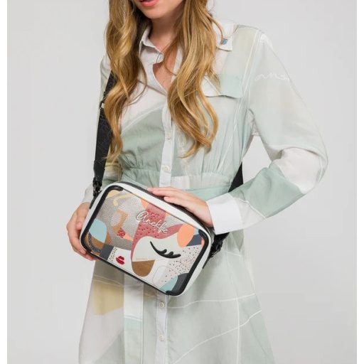 Anekke Eikon nyomtatott keresztpántos táska 