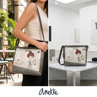 Anekke Sophia közepes méretű keresztpántos táska 