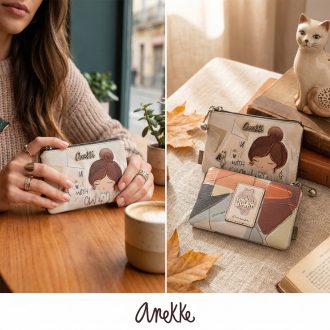 Anekke Sophia háromrekeszes pénztárca