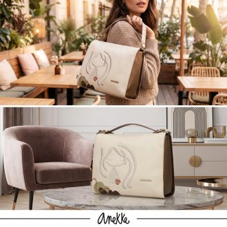 Anekke Gaia nagyméretű keresztpántos táska 