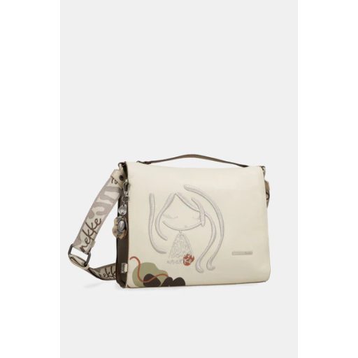 Anekke Gaia nagyméretű keresztpántos táska 