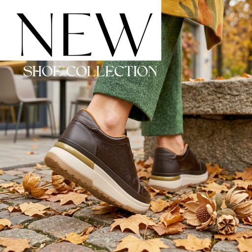 VIA ROMA emelt talpú magasfényű mocca slip-on 