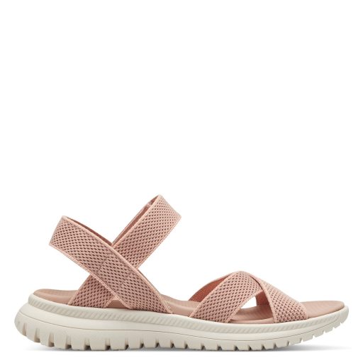S.OLIVER textil pántos kényelmi rose szandál 