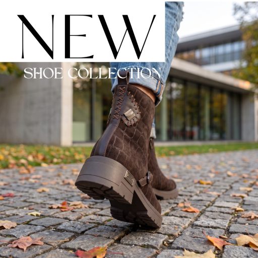 TUTTO BENE SCARPE  vastag talpú croco mintás mocca velúrbőr bokacsizma 