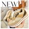 WEI emelt talpú camel sneaker 