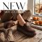 WEI platform talpas mocca velúr slip-on 
