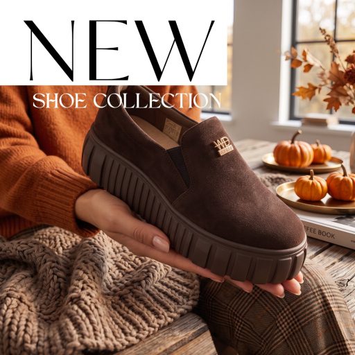 WEI platform talpas mocca velúr slip-on 