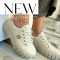 WEI emelt platform talpas bézs sneaker 