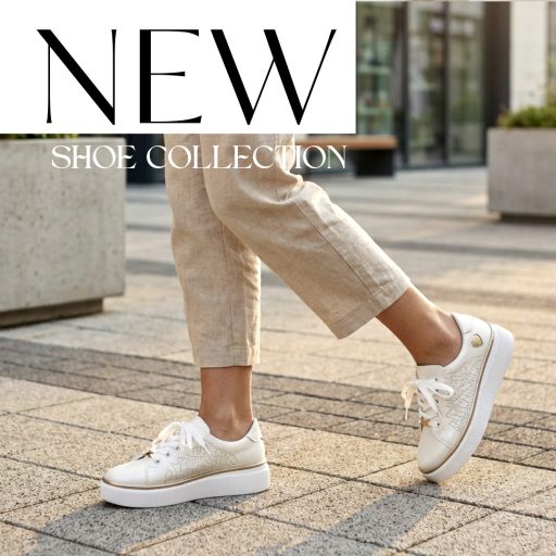 WEI emelt platform talpas gyöngyházfényű sneaker 