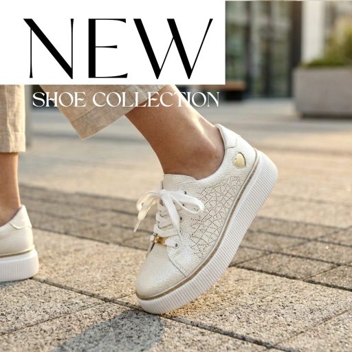 WEI emelt platform talpas gyöngyházfényű sneaker 