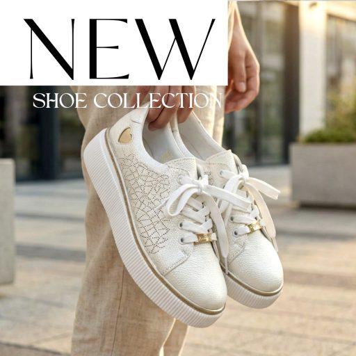 WEI emelt platform talpas gyöngyházfényű sneaker 