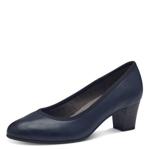 JANA kis sarkas sötétkék pumps 