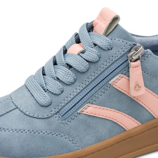 JANA SOFTLINE platform talpas trendi kék-barack sneaker 