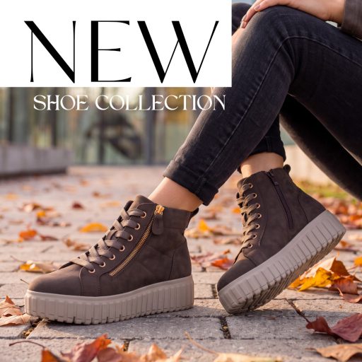 JANA SOFTLINE vastag platform talpas mocca bakancs 