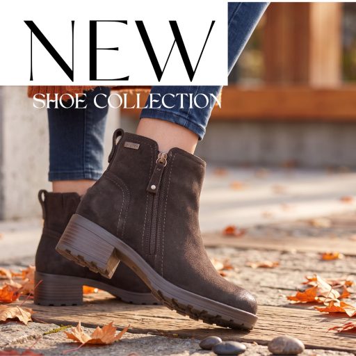 JANA SOFTLINE TEX kis sarkas puha béléses mocca velúrbőr bokacsizma 